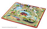 Melissa & Doug Wooden Town Play Set 4796