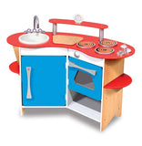 Melissa & Doug Toy, Cook's Corner Wooden Kitchen