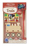 Melissa & Doug Decorate-Your-Own Wooden Train Craft Kit