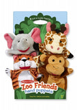 Melissa and Doug Kids' Zoo Friends Hand Puppets Set