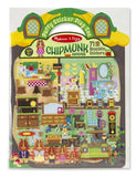 Melissa & Doug Chipmunk House Puffy Sticker