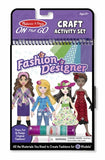 Melissa & Doug On-the-Go Craft Set - Fashion Designer