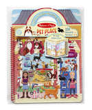 Melissa & Doug Pet Shop Puffy Sticker Play Set