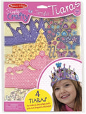 Melissa & Doug Simply Crafty Terrific Tiaras Jewelry-Making Kit (Makes 4 Tiaras)