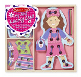 Melissa & Doug My First Lacing Doll With 16pc of Clothing and 3 Laces