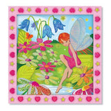Melissa and Doug Kids Toy, Peel & Press Sticker by Number Flower Garden Fairy Set