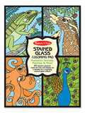 Melissa & Doug Stained Glass Coloring Pad-Animals