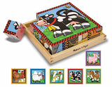 Melissa and Doug Kids Toy, Farm Cube Puzzle
