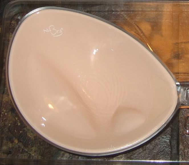 NuBra Lite Silicone Adhesive Push Up Bra Cups N208PU
