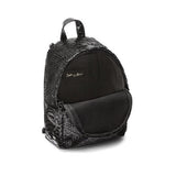 Victoria's Secret Backpack Luxe Python City Shiny Black Mini Purse Handbag
