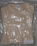 Empress Arts Hand Knitted Organic Cotton Girl's Multi Button Sweater 6-12m
