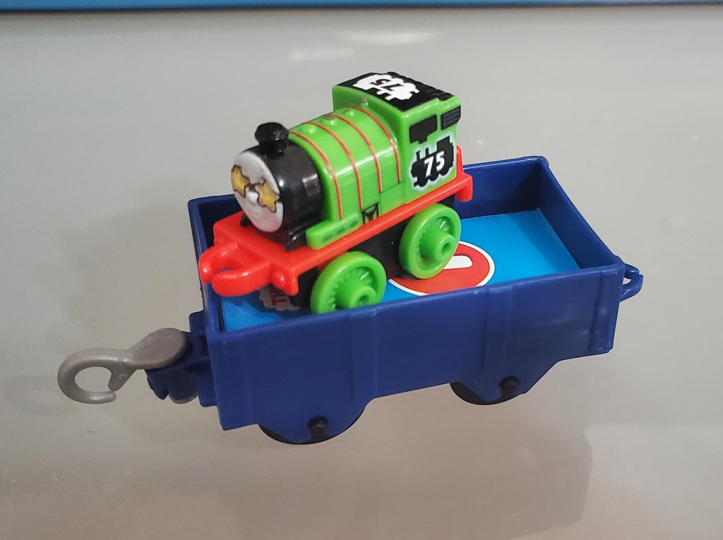 Thomas the Train Minis with Cargo Wagon - GNR90- 75th Percy