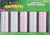 Think-Its Reusable Double-Sided Math Mats - Subtraction - The Fun way to learn