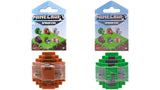 Bundle of 2 - Minecraft Spawn Egg Mini Figure |Brown Rabbit + Green Creeper