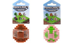 Bundle of 2 - Minecraft Spawn Egg  Mini Figure |Brown Rabbit + Zombie Pigman