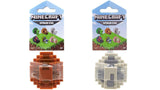 Bundle of 2 - Minecraft Spawn Egg Mini Figure |Brown Rabbit + Gray Ghast
