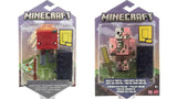 Bundle of 2 - Minecraft Build-A-Portal Figures (Strider + Zombified Piglin)