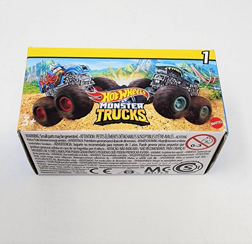 Hot Wheels Monster Trucks Mini Blind Box Yellow Wave Series 1 (Set of 1)