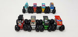 Complete Set of 8 |Hot Wheels Monster Trucks Mini Blind Box Yellow Wave Series 1