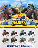 Set of 2 |Hot Wheels Monster Trucks Mini Blind Box Yellow Wave Series 1