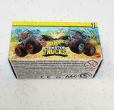 Hot Wheels Monster Trucks Yellow Wave Series 1 (Shark Wreak)