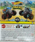 Hot Wheels Monster Trucks Yellow Wave Series 1 (Bone Shaker)