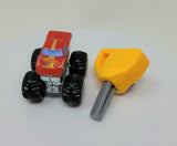 Hot Wheels Monster Trucks Yellow Wave Series 1 (Hot Wheels Racing #3)