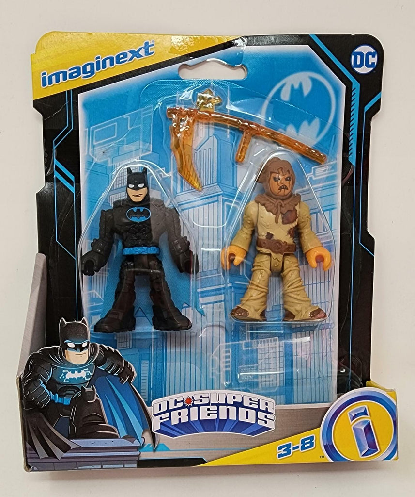 Fisher Price Imaginext Super Friends Figure Set (Batman & Scarecrow)