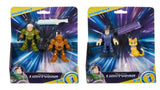 Bundle of 2| Imaginext Disney Pixar Action Figure 2-Pack (Darby Steel & ZAP Patrol + Buzz Lightyear & Sox)