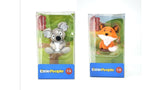 Bundle of 2 |Fisher-Price Little People Single Animal (Koala + fox)