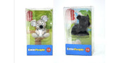 Bundle of 2 |Fisher-Price Little People Single Animal (Koala + Leopard)