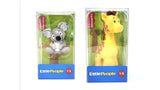 Bundle of 2 |Fisher-Price Little People Single Animal (Koala + Giraffe)