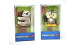 Bundle of 2 |Fisher-Price Little People Single Animal (Sloth + Owl)