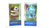 Bundle of 2 |Fisher-Price Little People Single Animal (Sloth + Elephant)