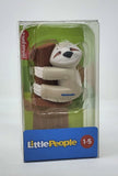 Bundle of 2 |Fisher-Price Little People Single Animal (Sloth + Lion)