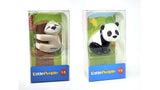 Bundle of 2 |Fisher-Price Little People Single Animal (Sloth + Panda)
