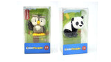 Bundle of 2 |Fisher-Price Little People Single Animal (Owl + Panda)