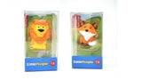 Bundle of 2 |Fisher-Price Little People Single Animal (Lion + Fox)