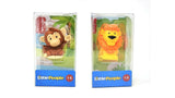 Bundle of 2 |Fisher-Price Little People Single Animal (Monkey + Lion)