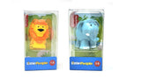 Bundle of 2 |Fisher-Price Little People Single Animal (Lion + Elephant)