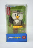 Bundle of 2 |Fisher-Price Little People Single Animal (Leopard + Owl)