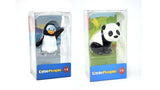 Bundle of 2 |Fisher-Price Little People Single Animal (Penguin + Panda)