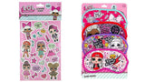 Bundle of 2 |L.O.L. Surprise! Party Favors - (Sticker Pack & Sleep Masks)