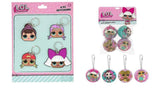 Bundle of 2 |L.O.L. Surprise! Party Favors - (Bendable Rubber Keychains & Squishy Toys)