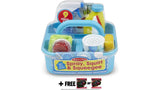 Melissa & Doug Spray, Squirt & Squeegee Play Set + 1 Melissa & Doug Scratch Art Mini-Pad Bundle