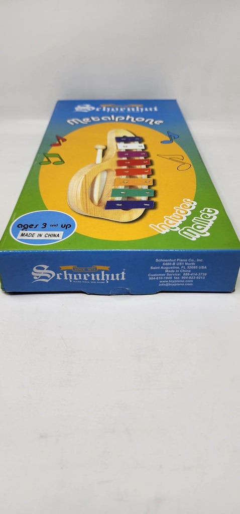 Vintage Schoenhut Metalphone includes Mallet for Age 3+