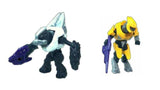 Bundle of 2 |Mega Construx Halo Universe Series 1 Minifigures (Grunt Ultra & Elite Minor)