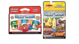 Bundle of 2 |Melissa Doug Water Wow! (Splash Cards Alphabet & Vehicles)