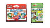 Bundle of 2 |Melissa Doug Water Wow! (Splash Cards Alphabet & Water Wow Pet Mazes)