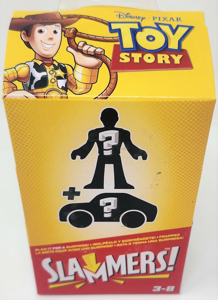 Set of 2 |Fisher Price Disney Pixar Toy Store Imaginext Slammers! Buzz or Alien Mystery Box - Randomly Selected (BUNDLE)